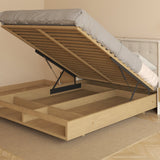 Jasanový noční stolek Krems