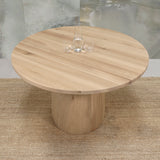 Basis oak dining table.