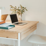 Oak dining table Formig Metall.