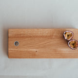 Passion oak cutting board.