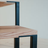 Zeit oak dining table.