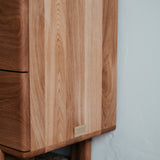 Ritual oak chest of drawers.