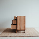 Ritual oak chest of drawers.