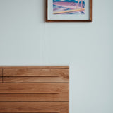 Ritual oak chest of drawers.
