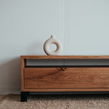 Verloren oak TV table.