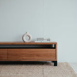 Verloren oak TV table.